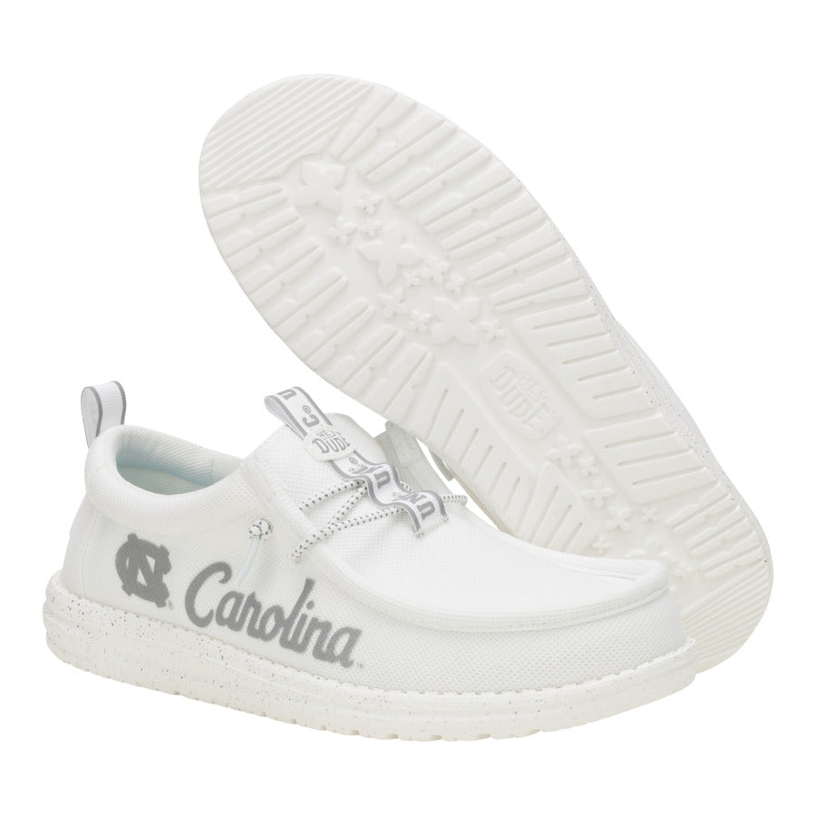  Wally UNC Tar Heels - Tar Heels White/Light Blue