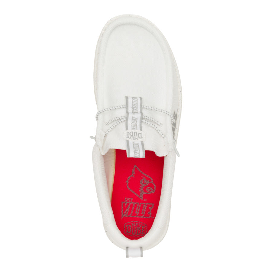  Wally Louisville Cardinals - Cardinals White/Red