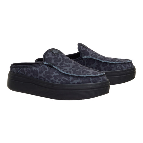  Austin Lift Suede Animal - Black Leopard