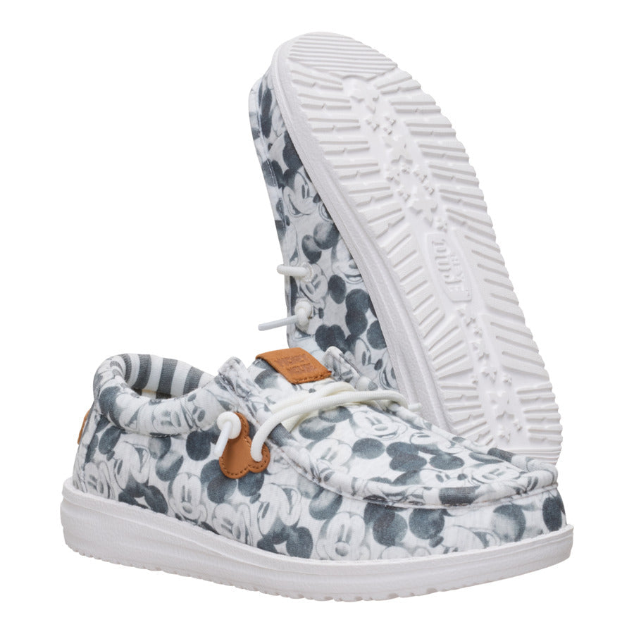  Disney Mickey Mouse Print Wally Youth - Grey/Multi