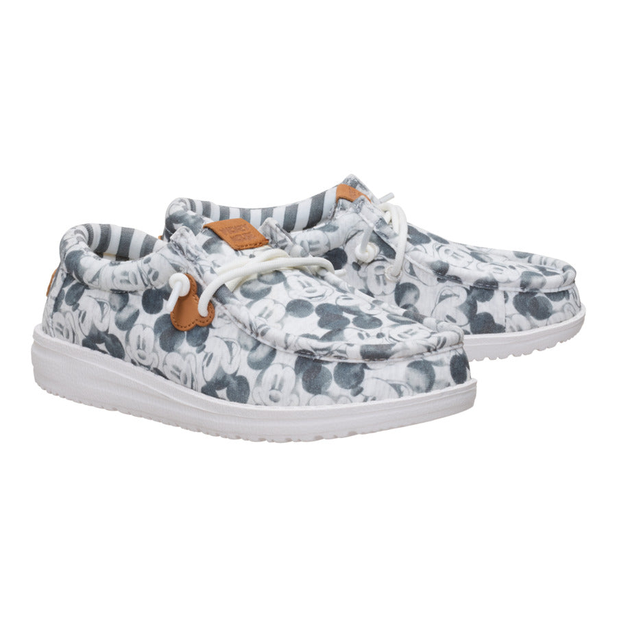  Disney Mickey Mouse Print Wally Youth - Grey/Multi