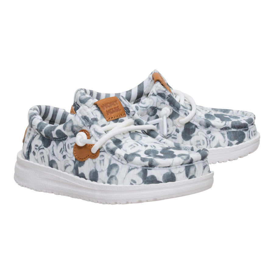  Disney Mickey Mouse Print Wally Toddler - Grey/Multi