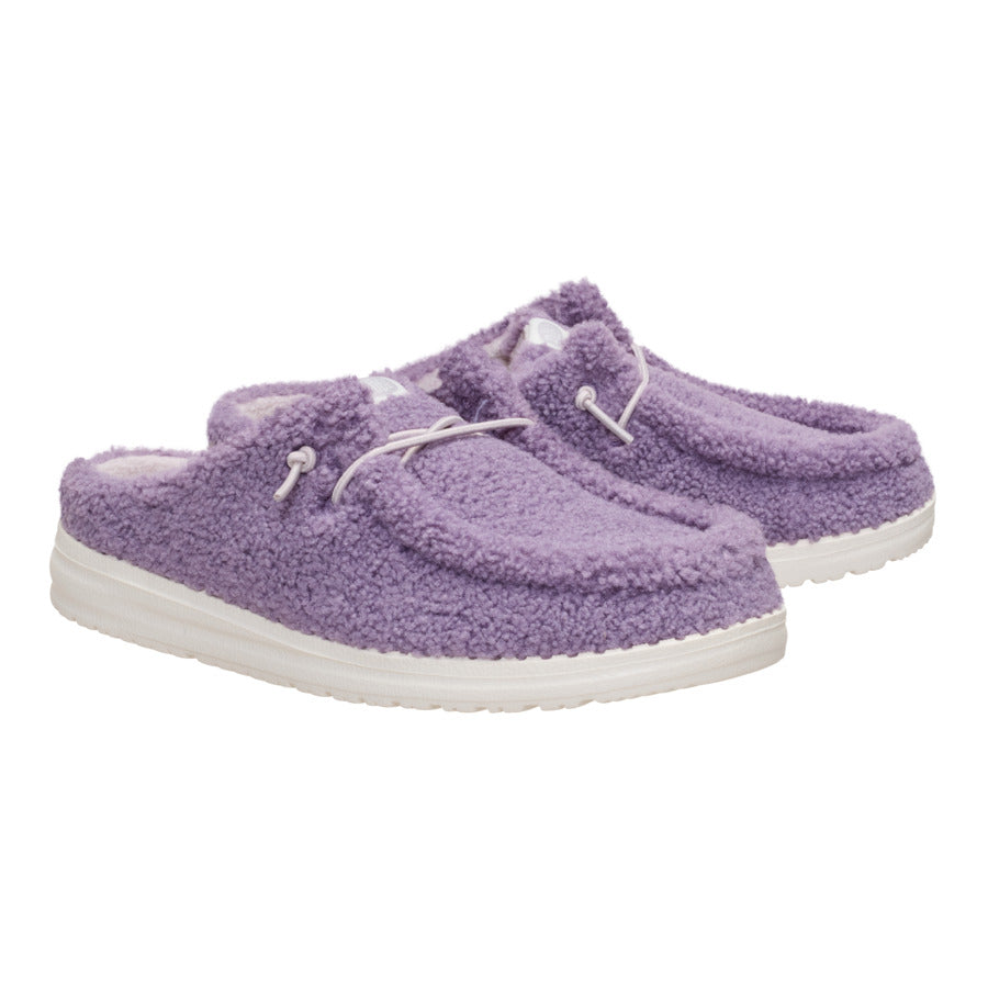  Wendy Slip Sherpa - Purple Ash