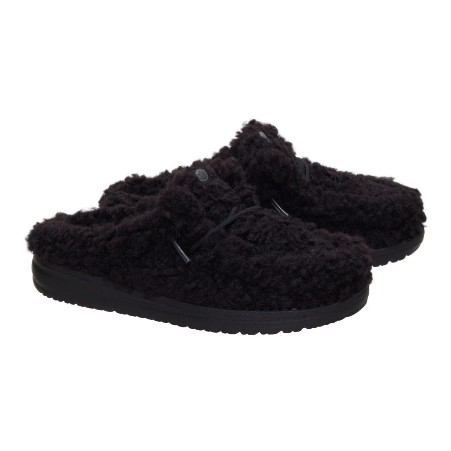  Wendy Slipper Youth - Black/Black