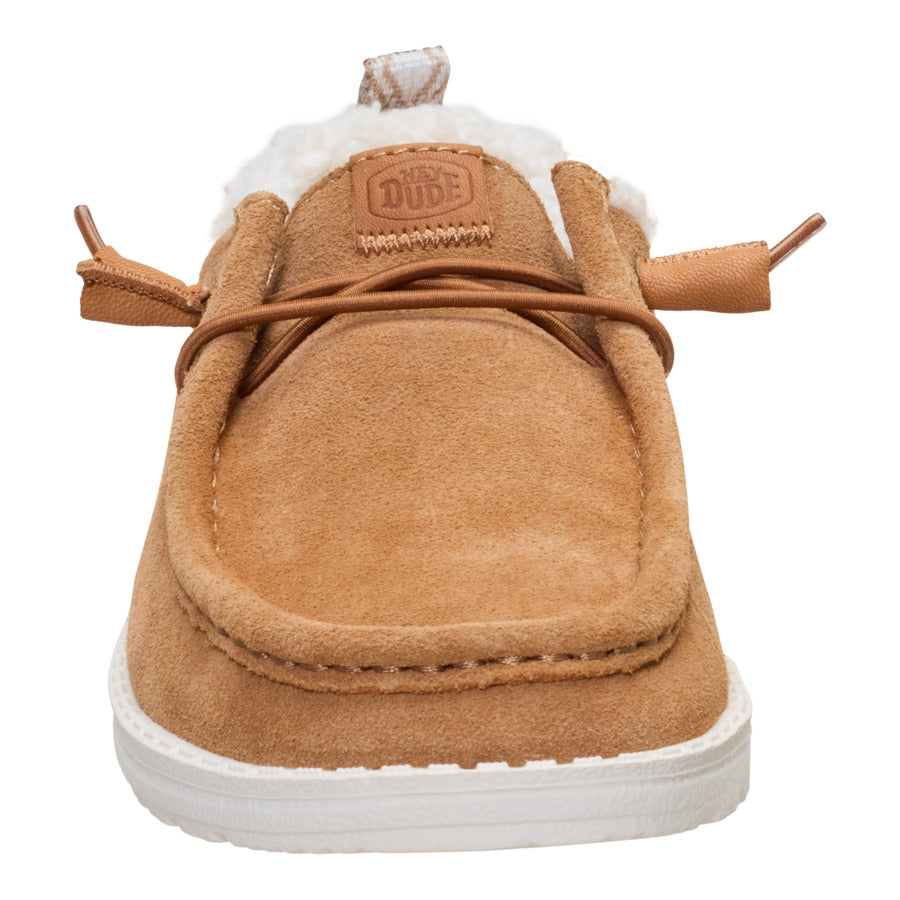  Wendy Suede Shearling - Lion Orange/Multi