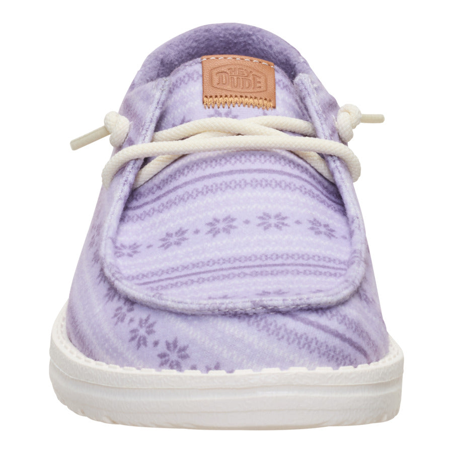  Wendy Nordic Sweater - Purple Ash/Multi